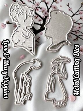4 Mother's Day Wedding Love Metal Cutting Dies Scrapbooking Card Making Craft